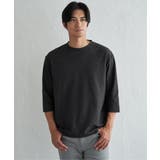 ドライ梨地7分袖Tシャツ | ikka  | 詳細画像15 