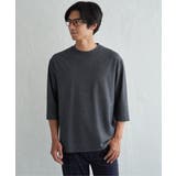 ドライ梨地7分袖Tシャツ | ikka  | 詳細画像19 