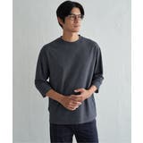ドライ梨地7分袖Tシャツ | ikka  | 詳細画像20 