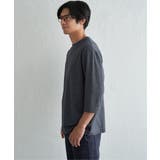 ドライ梨地7分袖Tシャツ | ikka  | 詳細画像21 