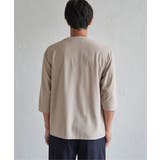 ドライ梨地7分袖Tシャツ | ikka  | 詳細画像25 