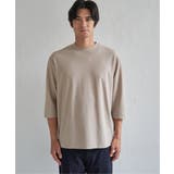 ドライ梨地7分袖Tシャツ | ikka  | 詳細画像26 