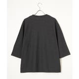 ドライ梨地7分袖Tシャツ | ikka  | 詳細画像33 