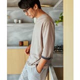 ドライ梨地7分袖Tシャツ | ikka  | 詳細画像2 