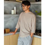 ドライ梨地7分袖Tシャツ | ikka  | 詳細画像5 