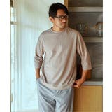 ドライ梨地7分袖Tシャツ | ikka  | 詳細画像6 