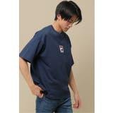 ネイビー | FILA ヘリテージ TOKYOTシャツ | ikka