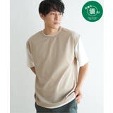 ベージュ | 【接触冷感／吸水速乾】マルチファンクションベストT【親子コーデ】 | ikka 