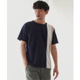 ネイビー | マルチファンクション縦切り替えT | ikka