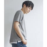 メランジワッフルフェイクTシャツ | ikka  | 詳細画像6