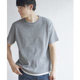 メランジワッフルフェイクTシャツ | ikka  | 詳細画像11