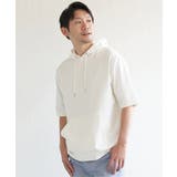 【接触冷感/抗菌防臭】5分袖セイケツカイテキパーカー | ikka | 詳細画像6