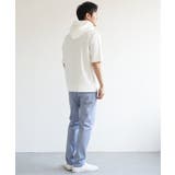 【接触冷感/抗菌防臭】5分袖セイケツカイテキパーカー | ikka | 詳細画像8