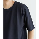 【吸水速乾】ドライ鹿の子5分袖レイヤードTシャツ | ikka  | 詳細画像14