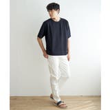 【吸水速乾】ドライ鹿の子5分袖レイヤードTシャツ | ikka  | 詳細画像2