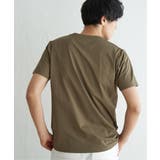 【接触冷感/吸水速乾】速乾COOLポケットプリントTシャツ | ikka  | 詳細画像15