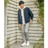 【接触冷感／抗菌防臭】GOKU楽セイケツ5分袖パーカー | ikka  | 詳細画像6 