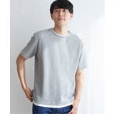 メランジワッフルフェイクTシャツ | ikka  | 詳細画像7