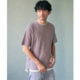 メランジワッフルフェイクTシャツ | ikka  | 詳細画像17