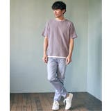 メランジワッフルフェイクTシャツ | ikka  | 詳細画像18