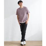 メランジワッフルフェイクTシャツ | ikka  | 詳細画像24