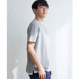 メランジワッフルフェイクTシャツ | ikka  | 詳細画像25