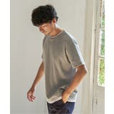 メランジワッフルフェイクTシャツ | ikka  | 詳細画像3