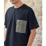 ブラック | URBAN NATURE LIFE フラップポケットTシャツ | ikka 