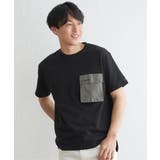 URBAN NATURE LIFE フラップポケットTシャツ | ikka  | 詳細画像7 