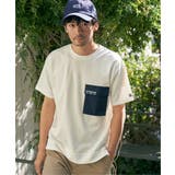 ホワイト | URBAN NATURE LIFE フラップポケットTシャツ | ikka 