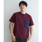 ワイン | URBAN NATURE LIFE フラップポケットTシャツ | ikka 