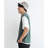 5分袖フェイクベストTシャツ | ikka  | 詳細画像12