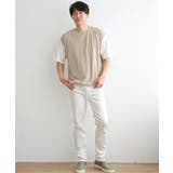 5分袖フェイクベストTシャツ | ikka  | 詳細画像23