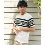 パイナップルパネルボーダーTシャツ | ikka  | 詳細画像2