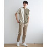 フクレジャガードワッフル切り替えTシャツ | ikka  | 詳細画像8 