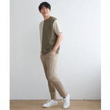 フクレジャガードワッフル切り替えTシャツ | ikka  | 詳細画像9 