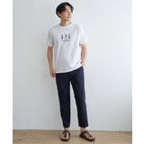 【親子コーデ】ポンチスリーメン刺繍Tシャツ | ikka  | 詳細画像9 