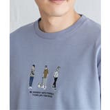 【親子コーデ】ポンチスリーメン刺繍Tシャツ | ikka  | 詳細画像17 