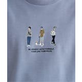 【親子コーデ】ポンチスリーメン刺繍Tシャツ | ikka  | 詳細画像21 