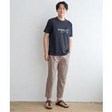 ポンチ刺繍ポケットTシャツ  | ikka  | 詳細画像7 