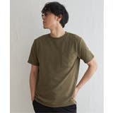 ヘリンボンフクレジャカードTシャツ | ikka  | 詳細画像7 