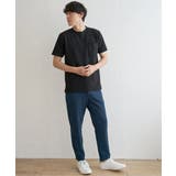 ヘリンボンフクレジャカードTシャツ | ikka  | 詳細画像14 