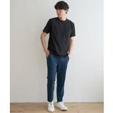 ヘリンボンフクレジャカードTシャツ | ikka  | 詳細画像15 