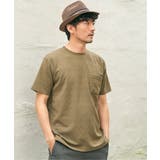 ヘリンボンフクレジャカードTシャツ | ikka  | 詳細画像2 