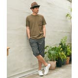 ヘリンボンフクレジャカードTシャツ | ikka  | 詳細画像4 