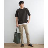 【吸水速乾】ドライ鹿の子5分袖レイヤードTシャツ | ikka  | 詳細画像10 