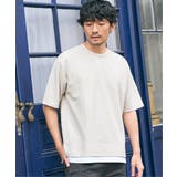 【吸水速乾】ドライ鹿の子5分袖レイヤードTシャツ | ikka  | 詳細画像19 