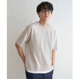 【吸水速乾】ドライ鹿の子5分袖レイヤードTシャツ | ikka  | 詳細画像23 