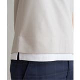 【吸水速乾】ドライ鹿の子5分袖レイヤードTシャツ | ikka  | 詳細画像31 