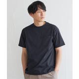 ネイビー | GOKU楽AIRポケットTシャツ | ikka 